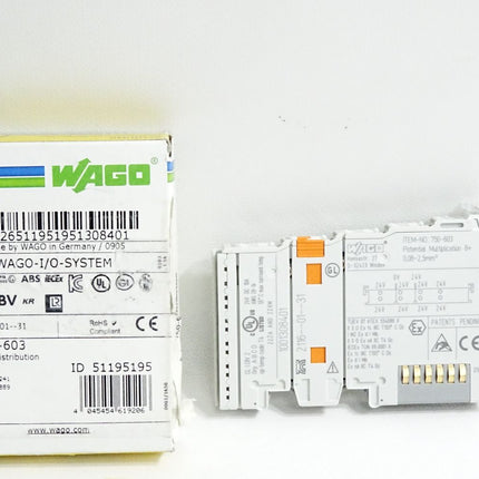 Wago 750-603 Potentialvervielfältigung / Neu OVP - Maranos.de