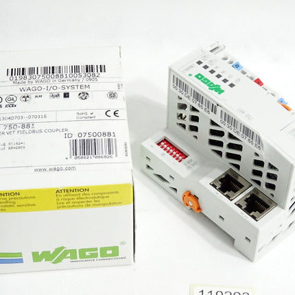 Wago 750-881 Ethernet Controller / Neu OVP - Maranos.de