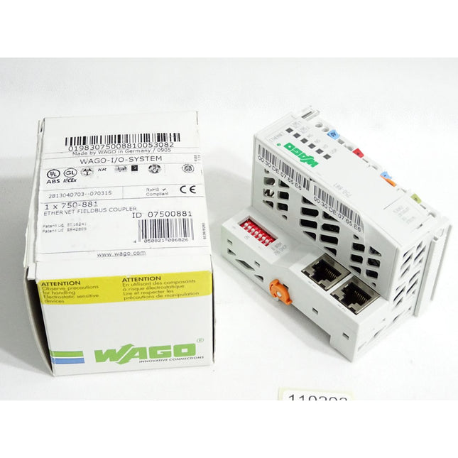 Wago 750-881 Ethernet Controller / Neu OVP - Maranos.de