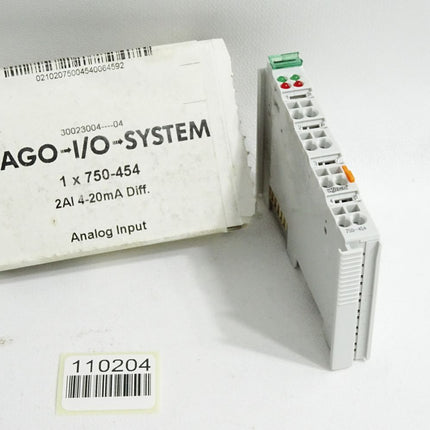 Wago 750-454 2-Kanal-Analogeingang / Neu OVP - Maranos.de