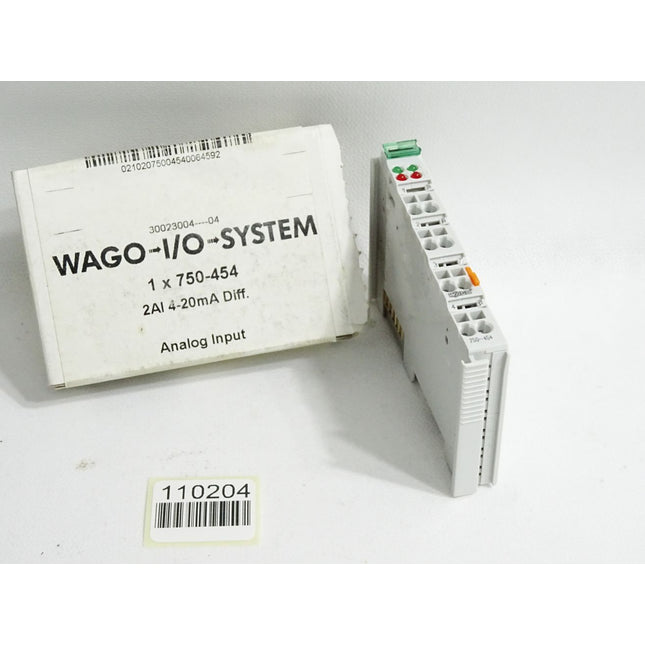 Wago 750-454 2-Kanal-Analogeingang / Neu OVP - Maranos.de