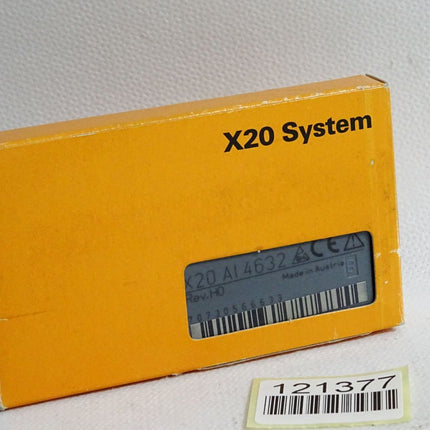 B&R X20AI4632 Rev. H0 X20 AI 4632 4 analoge Eingänge / Neuwertig