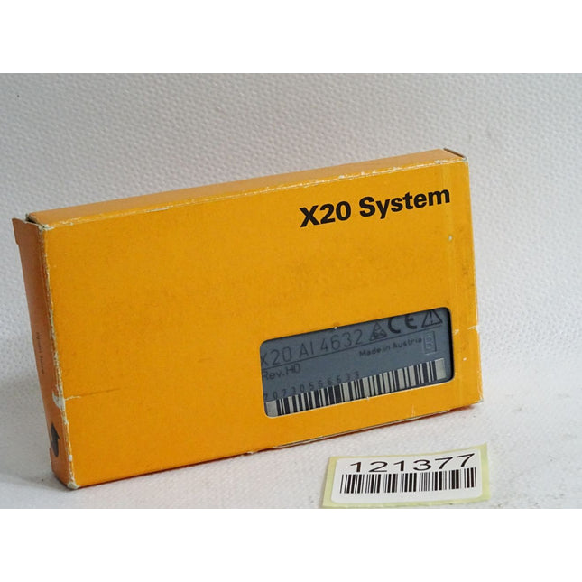 B&R X20AI4632 Rev. H0 X20 AI 4632 4 analoge Eingänge / Neuwertig
