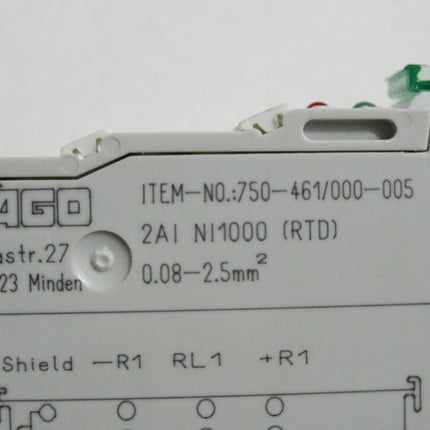 Wago 750-461/000-005 2-Kanal-Analogeingang - Maranos.de