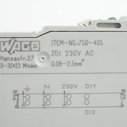 Wago 750-405 2-Kanal-Digitaleingang - Maranos.de