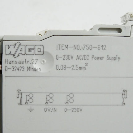 Wago 750-612 Potentialeinspeisung - Maranos.de