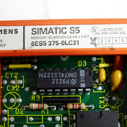 Siemens Memory Submodule 6ES5375-0LC31 6ES5 375-0LC31 8K x 8bit / Neu OVP