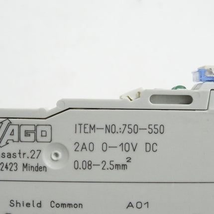 Wago 750-550 2-Kanal-Analogausgang - Maranos.de