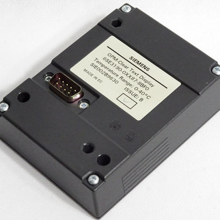 Siemens Panel OPM-Clear Text Display 6SE3190-0XX87-8BF0