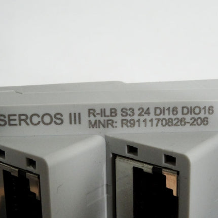 Rexroth Digital I/O Module Sercos III R-ILB S3 24 DI16 DIO16 R911170826-206 - Maranos.de
