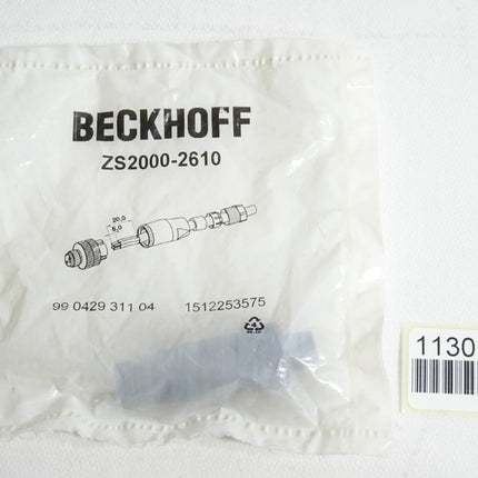 Beckhoff ZS2000-2610 M12-Stecker feldkonfektionierbar / Neu OVP - Maranos.de