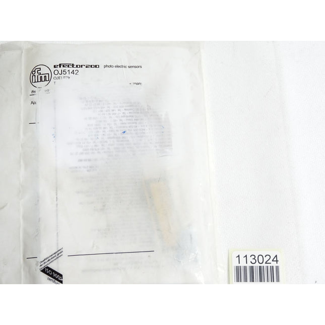 Ifm electronic OJ5142 OJELFPKG/SO/AS Laser-Einweglichtschranke Empfänger Neu OVP - Maranos.de