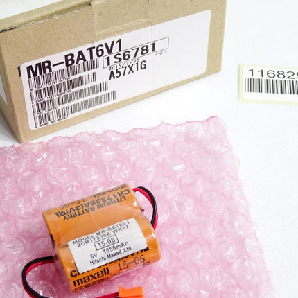 Mitsubishi MR-BAT6V1 2CR17335A MR-J4 Pufferbatterie 6V/1650mAh / Neu OVP - Maranos.de