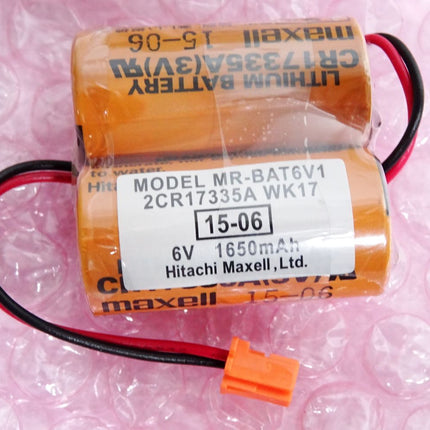 Mitsubishi MR-BAT6V1 2CR17335A MR-J4 Pufferbatterie 6V/1650mAh / Neu OVP - Maranos.de