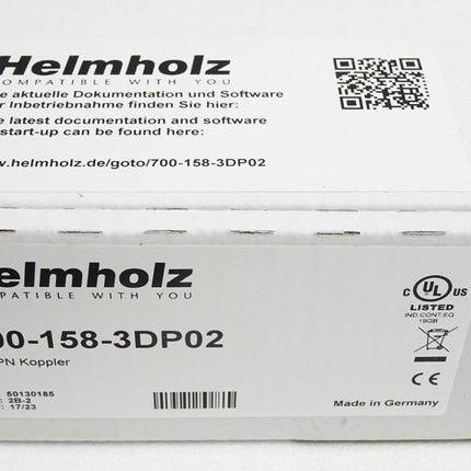 Helmholz 700-158-3DP02 DP/PN Koppler / Neu OVP - Maranos.de