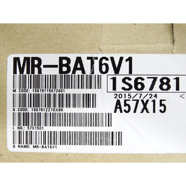 Mitsubishi MR-BAT6V1 2CR17335A MR-J4 Pufferbatterie 6V/1650mAh / Neu versiegelt