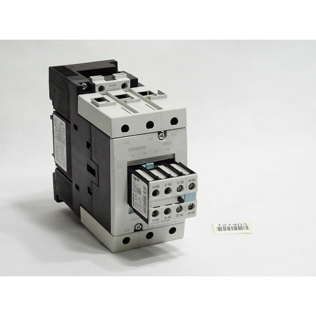 Siemens Leistungsschütz 3RT1044-1BB40 + Hilfsschalterblock 3RH1921-1HA22