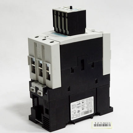 Siemens Leistungsschütz 3RT1044-1BB40 + Hilfsschalterblock 3RH1921-1HA22