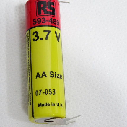 RS PRO AA Batterie Lithium Thionylchlorid 3.6V 2.6Ah Lötfahne 593-489 / Neu OVP
