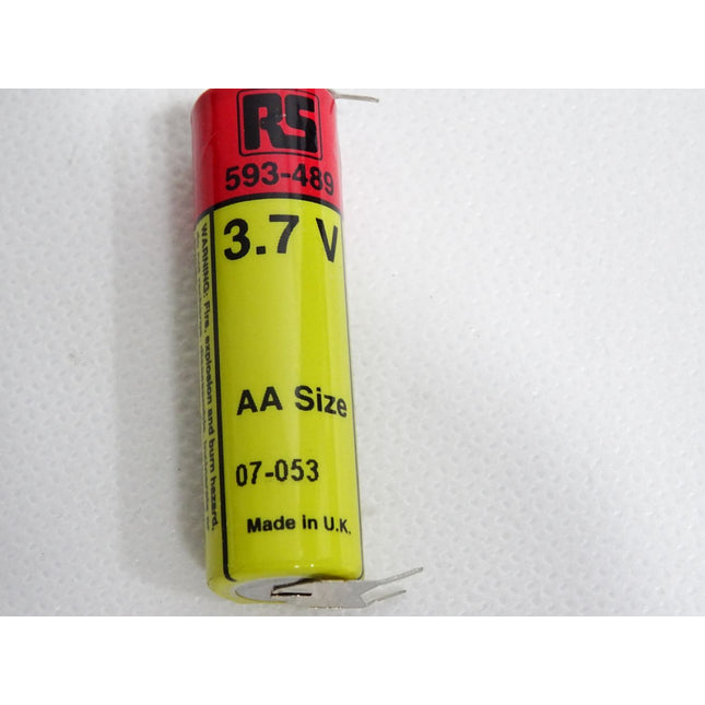 RS PRO AA Batterie Lithium Thionylchlorid 3.6V 2.6Ah Lötfahne 593-489 / Neu OVP