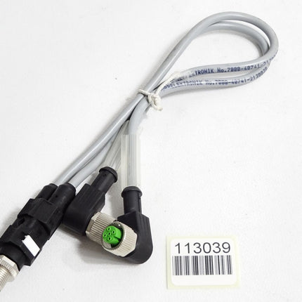 Murr Elektronik Signalleitung 7000-40741-2130030 Y-Verteiler 4/3-polig / Neu - Maranos.de