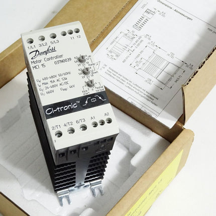 Danfoss CI-tronic Motor controller MCI 15 037N0039 / Neu OVP - Maranos.de