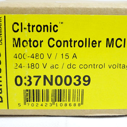 Danfoss CI-tronic Motor controller MCI 15 037N0039 / Neu OVP - Maranos.de
