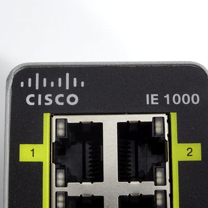 CISCO IE1000 IE-1000-6T2T-LM Industrial Ethernet Switch / Neuwertig