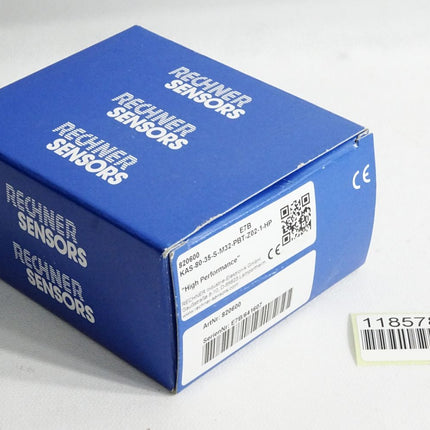 Rechner Sensors Kapazitiver Sensor 820600 KAS-80-35-S-M32-PBT-Z02-1-HP / Neu OVP - Maranos.de