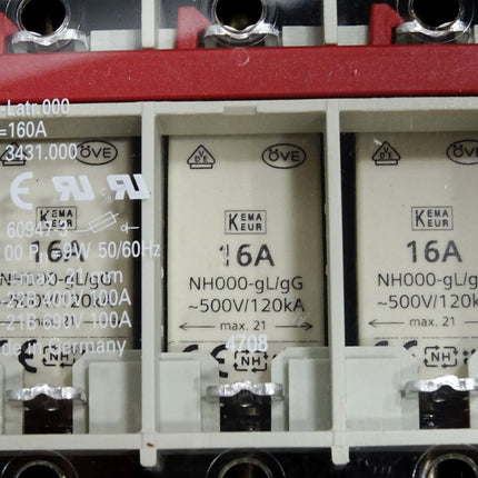 Rittal SV9629100 Sammelschienenadapter für NH-Sicherungslasttrenner 100A 690V