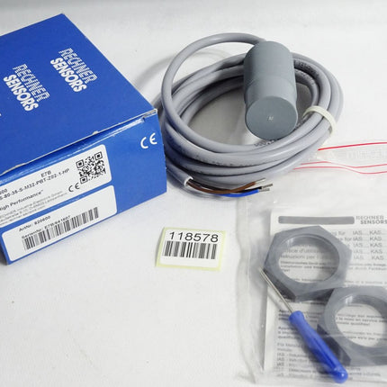 Rechner Sensors Kapazitiver Sensor 820600 KAS-80-35-S-M32-PBT-Z02-1-HP / Neu OVP - Maranos.de