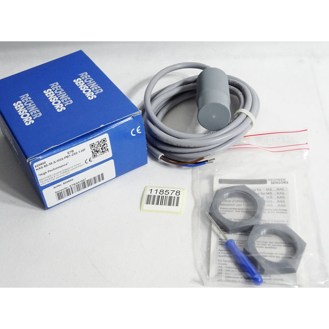 Rechner Sensors Kapazitiver Sensor 820600 KAS-80-35-S-M32-PBT-Z02-1-HP / Neu OVP - Maranos.de
