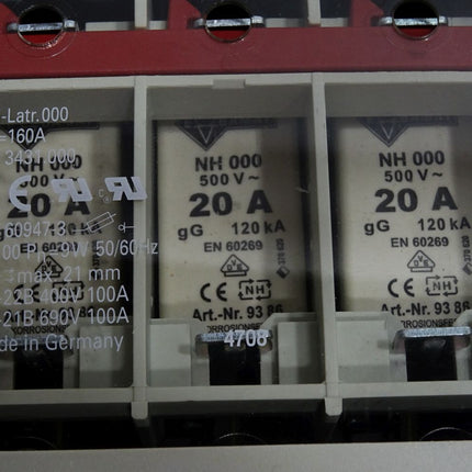 Rittal SV9629100 Sammelschienenadapter für NH-Sicherungslasttrenner 100A 690V