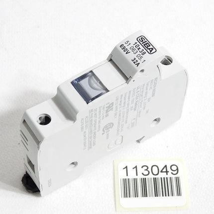 SIBA Sicherungshalter 10x38 5106305.1 690V 32A / Neu - Maranos.de