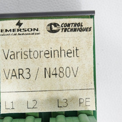 Emerson Control techniques Varistoreinheit VAR3 / N480V