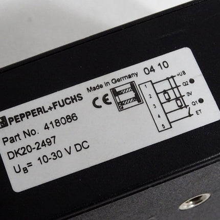 Pepperl+Fuchs Druckmarken-Kontrasttaster DK20-2497 418086 / Unbenutzt - Maranos.de