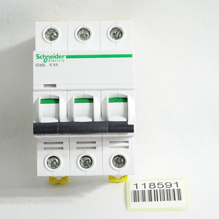 Schneider Electric Leitungsschutzschalter iC60L K 6A  A9F95306 / Unbenutzt