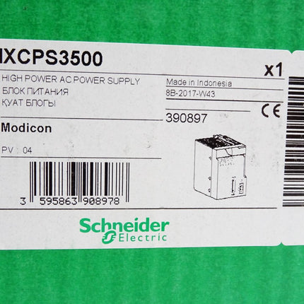 Schneider Electric Modicon BMXCPS3500 Power Supply 390897 / Neu OVP - Maranos.de