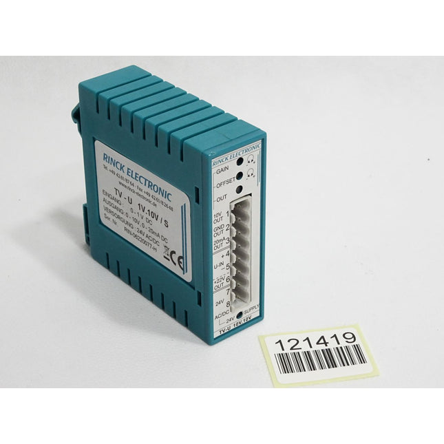 Rinck electronic Trennverstärker TV-U 1V.10V/S