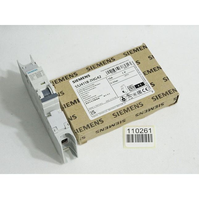 Siemens Leitungsschutschalter 5SJ4118-7HG42 / Neu OVP - Maranos.de