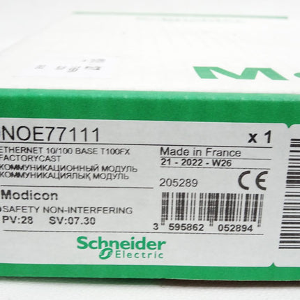 Schneider Electric 140NOE77111 Kommunikationsmodule Ethernet /Neu OVP versiegelt