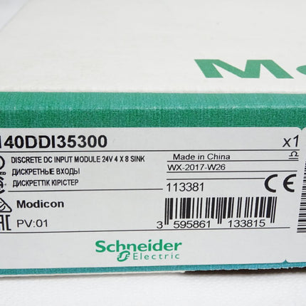 Schneider Electric 140DDI35300 Discrete DC Input Module / Neu OVP versiegelt