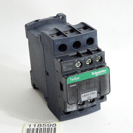 Schneider Electric TeSys Leistungsschütz LC1D32BD 24VDC + LAD4TBDL