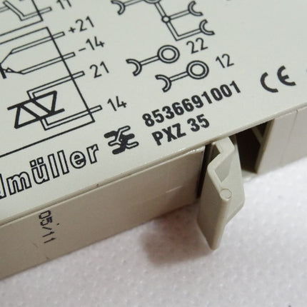Weidmüller Relaismodul 8536691001 PXZ35 + RCH S21024 8768680000