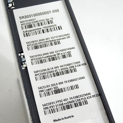 B&R Systemeinheit APC2200 5R303100000007-000 - Maranos.de