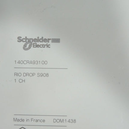 Schneider Electric 140CRA93100 RIO-Slave Modicon Quantum