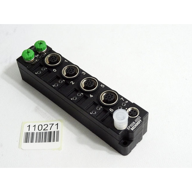 Beckhoff EP1008-0002 EtherCAT Box mit digitalen Eingängen / Unbenutzt - Maranos.de