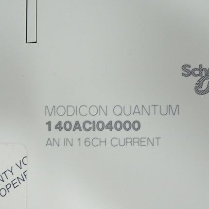 Schneider Electric 140ACI04000 Analoges Eingangsmodul