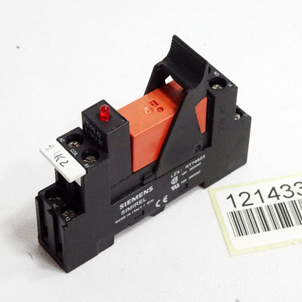 Siemens Simirel Relais + Sockel RT3A4L24 (RT78625 + RT314024)