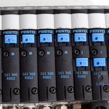 Festo Ventilinsel 18265 CPV14-GE-MP-8 18210 CPV-14-VI 161360 CPV14-M1H-5LS-1/8 - Maranos.de